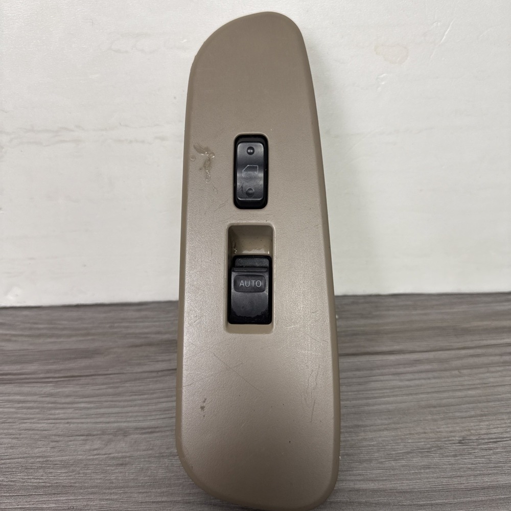 2001-2007 Toyota Sequoia Front Passenger Window Switch Right Side RH Tan OE